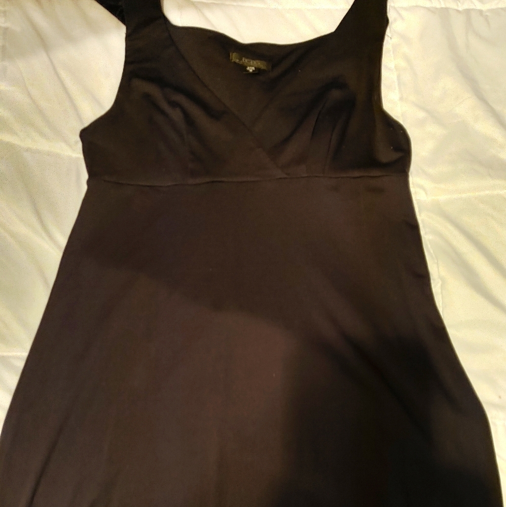 Black mini dress